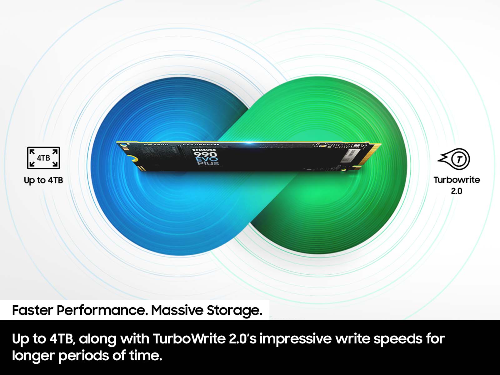 Thumbnail image of 990 EVO Plus Gen5 PCIe&reg; NVMe&lt;sup&gt;&#7488;&#7481;&lt;/sup&gt; SSD 1TB