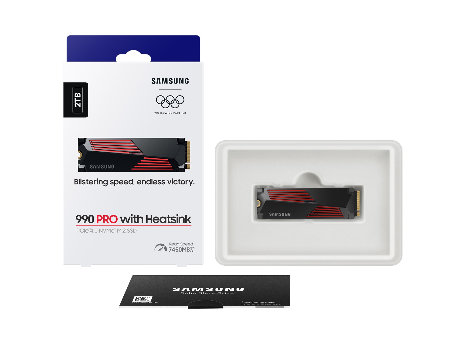 Thumbnail image of 990 PRO w/ Heatsink PCIe® 4.0 NVMe™ SSD 2TB