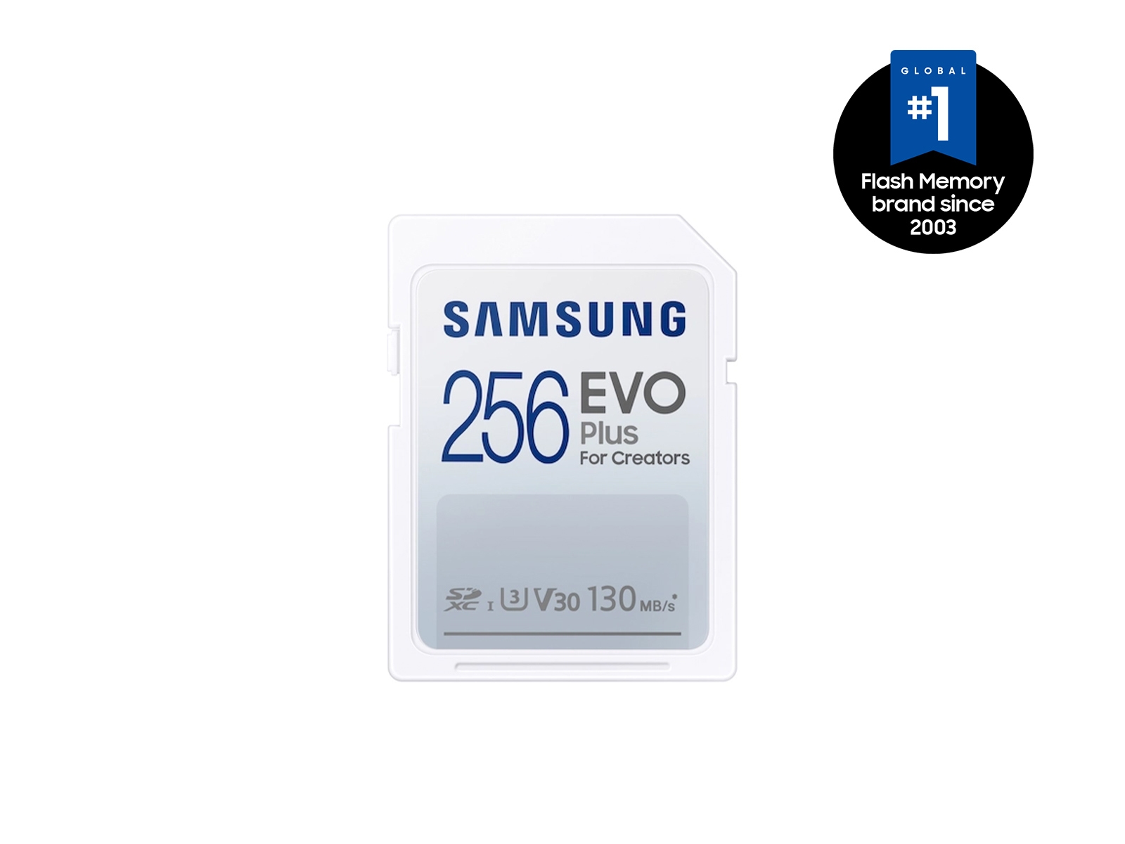 EVO Plus Full-Size SDXC Card 256GB Memory & Storage - MB-SC256K/AM 