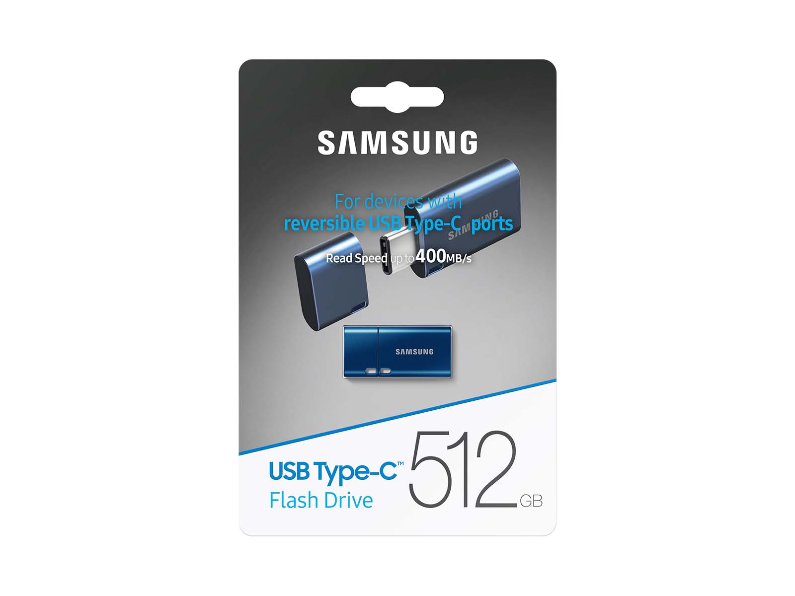 Thumbnail image of USB Type-C&trade; Flash Drive 512GB Blue