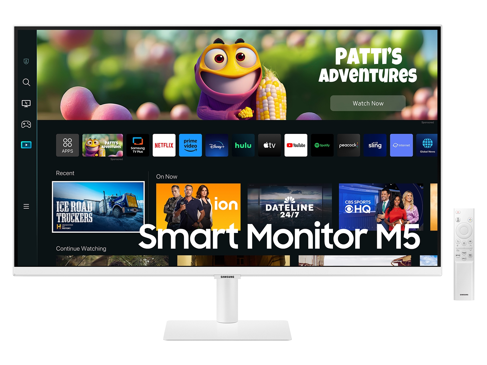 27 M50C FHD Smart Monitor with Streaming TV in Black
