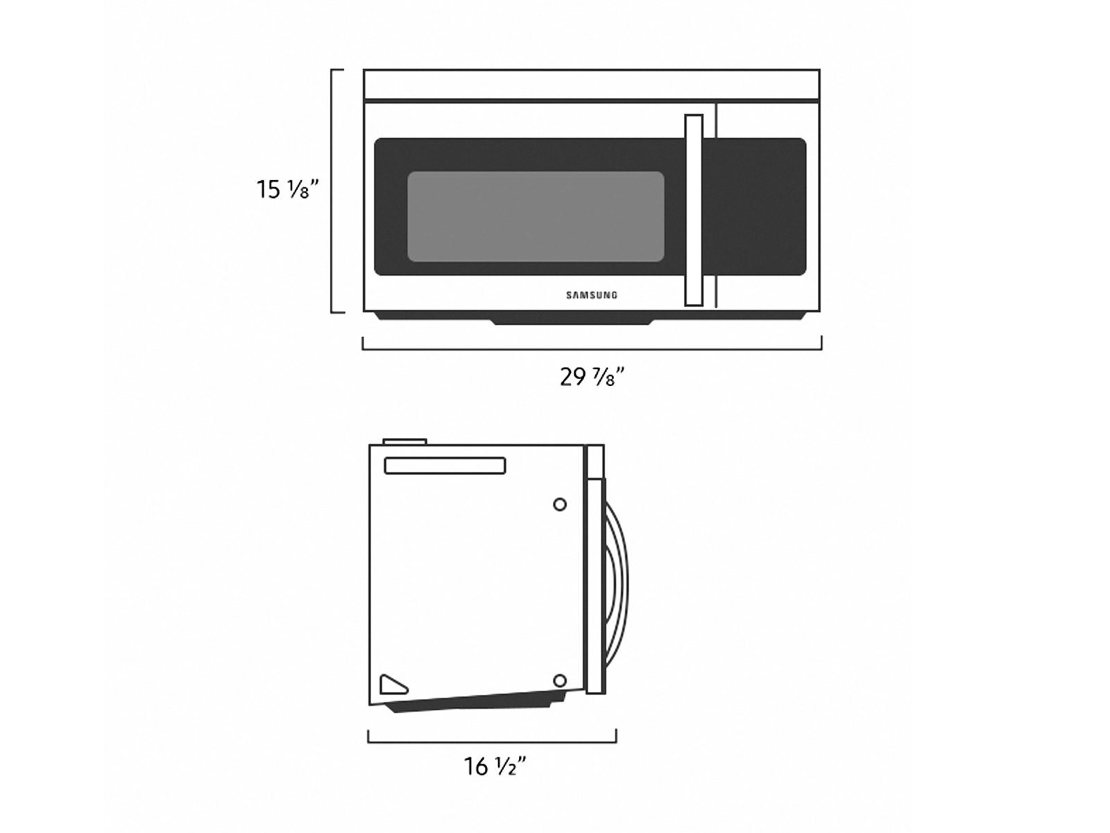 Thumbnail image of 1.6 cu. ft. Over-the-Range Microwave with Auto Cook in Stainless Steel