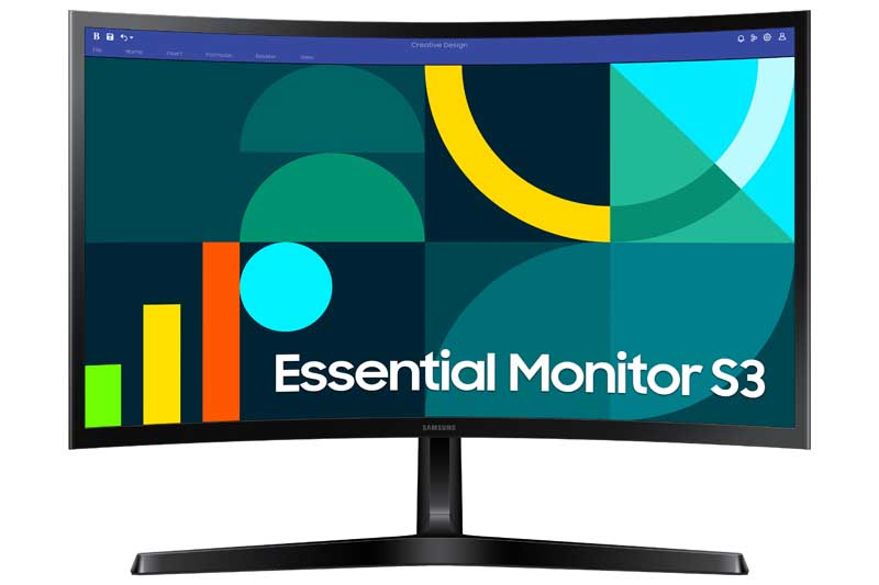 24" S3 100Hz FHD Curved Monitor | Samsung US