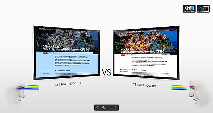 Eye Saver Mode