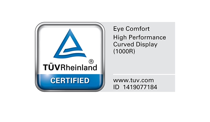 1000R and eye comfort certification