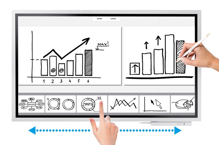 65” 4K UHD Digital Flip Chart Monitors - LH65WMRWBGCXZA | Samsung US