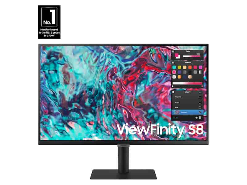 27” Viewfinity S80TB 4K UHD IPS Thunderbolt4 with Built-in Speakers Monitors