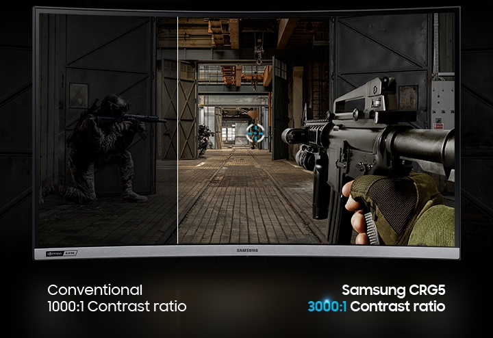 27 Crg5 Gaming Monitor Monitors Lc27rg50fqnxza Samsung Us