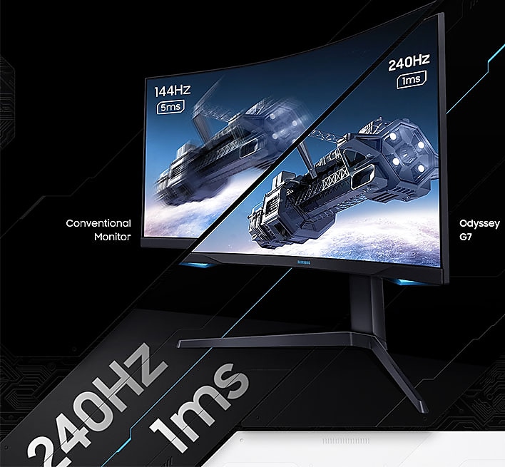  Gaming Monitor Rapid 240hz Refresh Rate.