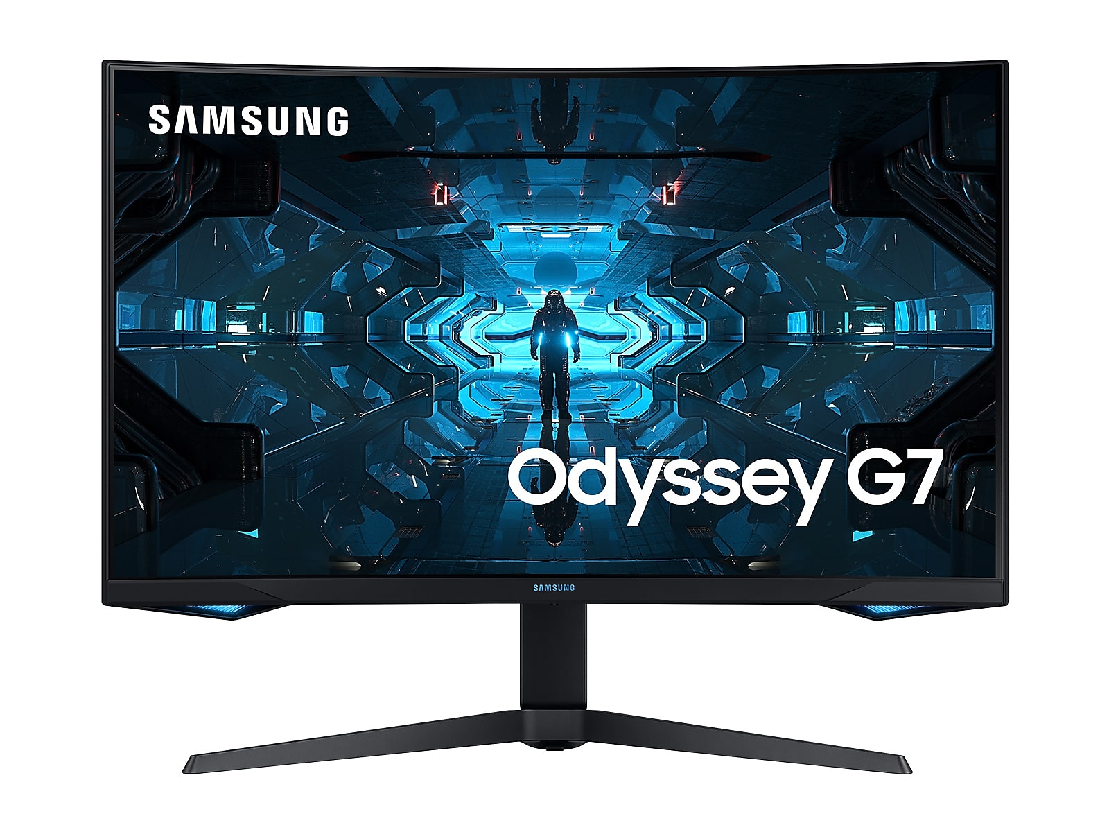 Samsung 32" Odyssey G7 Gaming Monitor in Black(LC32G75TQSNXZA)