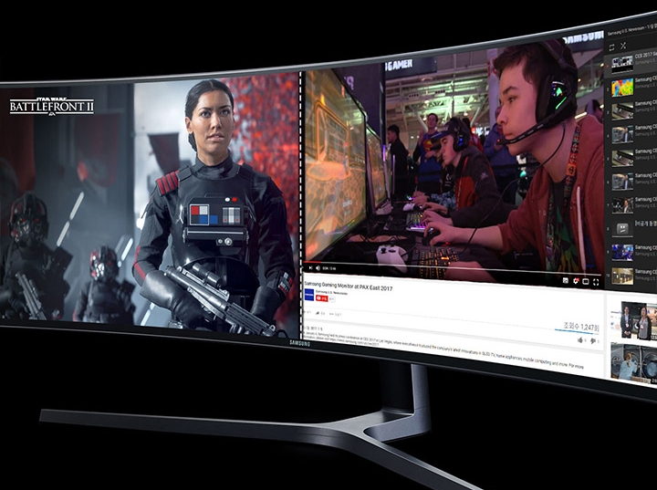 Samsung CHG90 Ultrawide Gaming Monitor Review