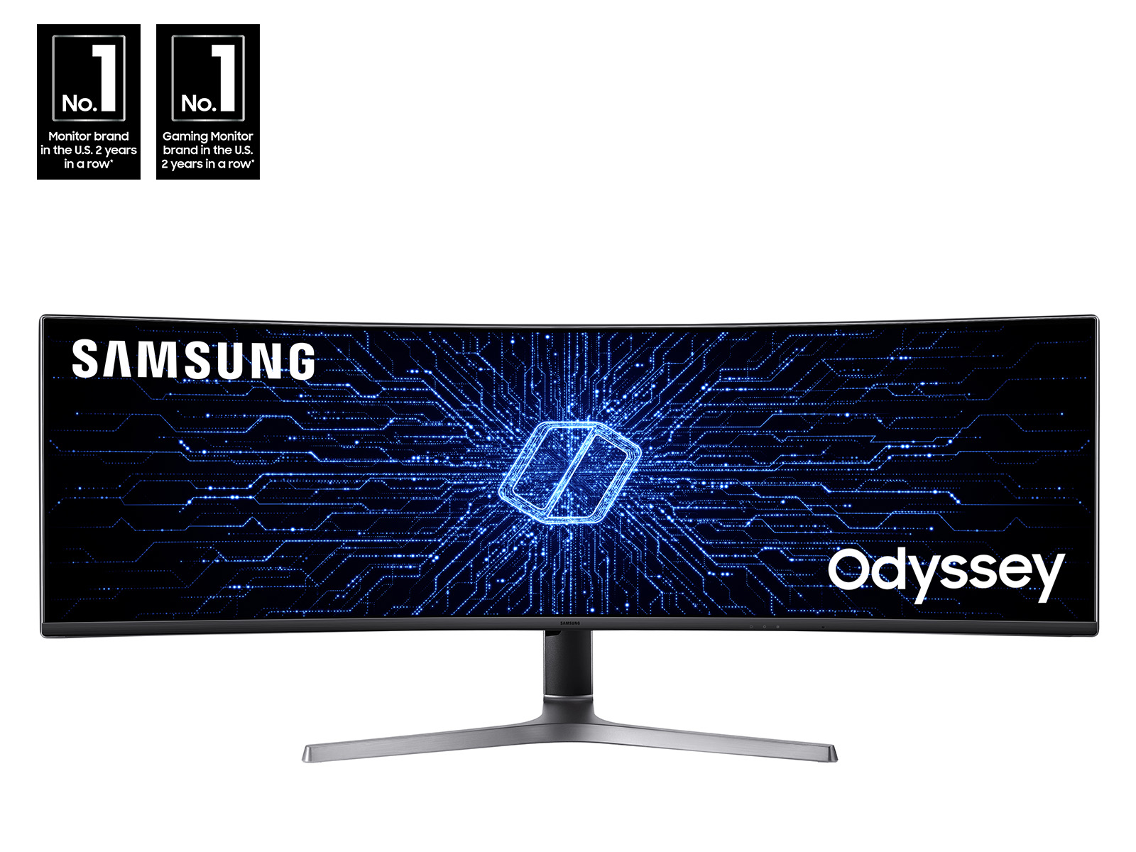 49 inch CRG9 Dual QHD Curved QLED Gaming Monitor Monitors 