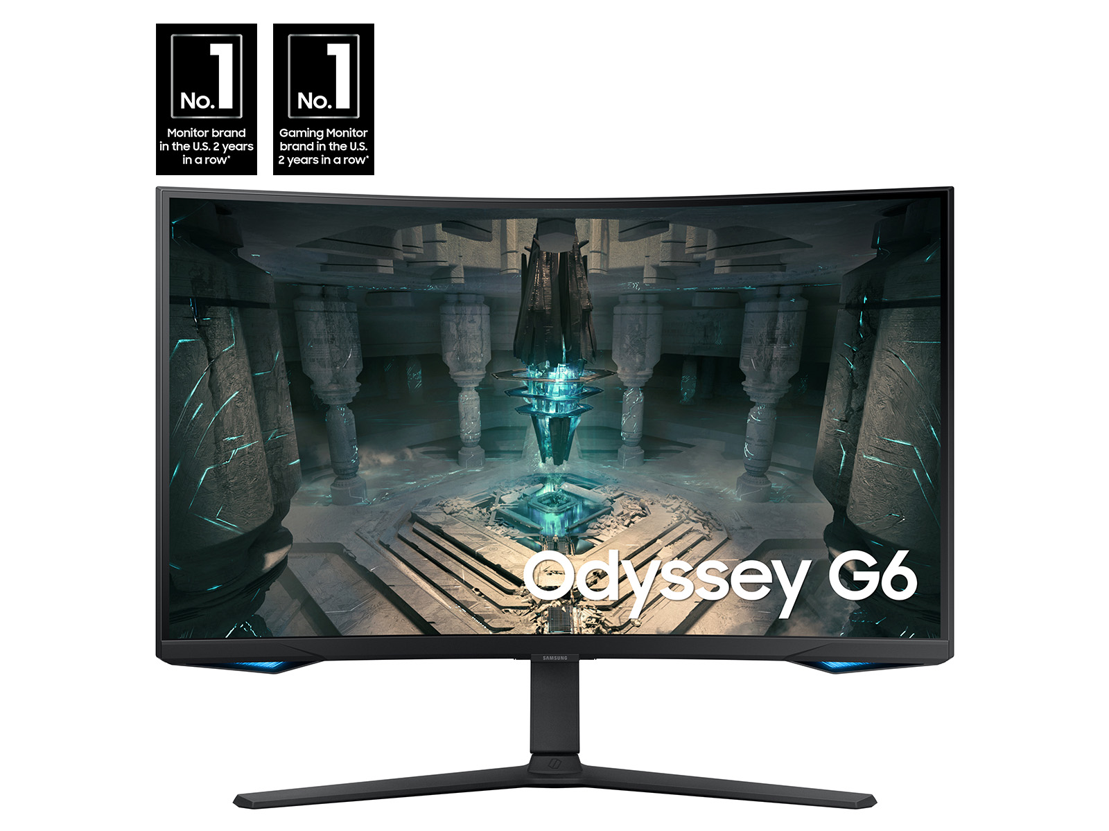 27” Odyssey G65B QHD 240Hz 1ms HDR600 Gaming Hub 1000R Curved Gaming Monitor