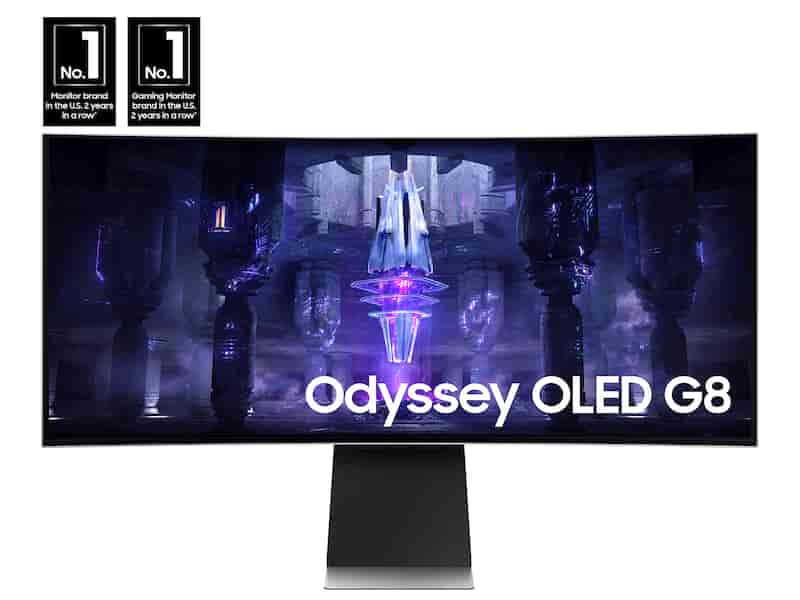 34” G85SB OLED Ultra WQHD 0.03ms(GtG) 175Hz Curved Smart Gaming Monitor