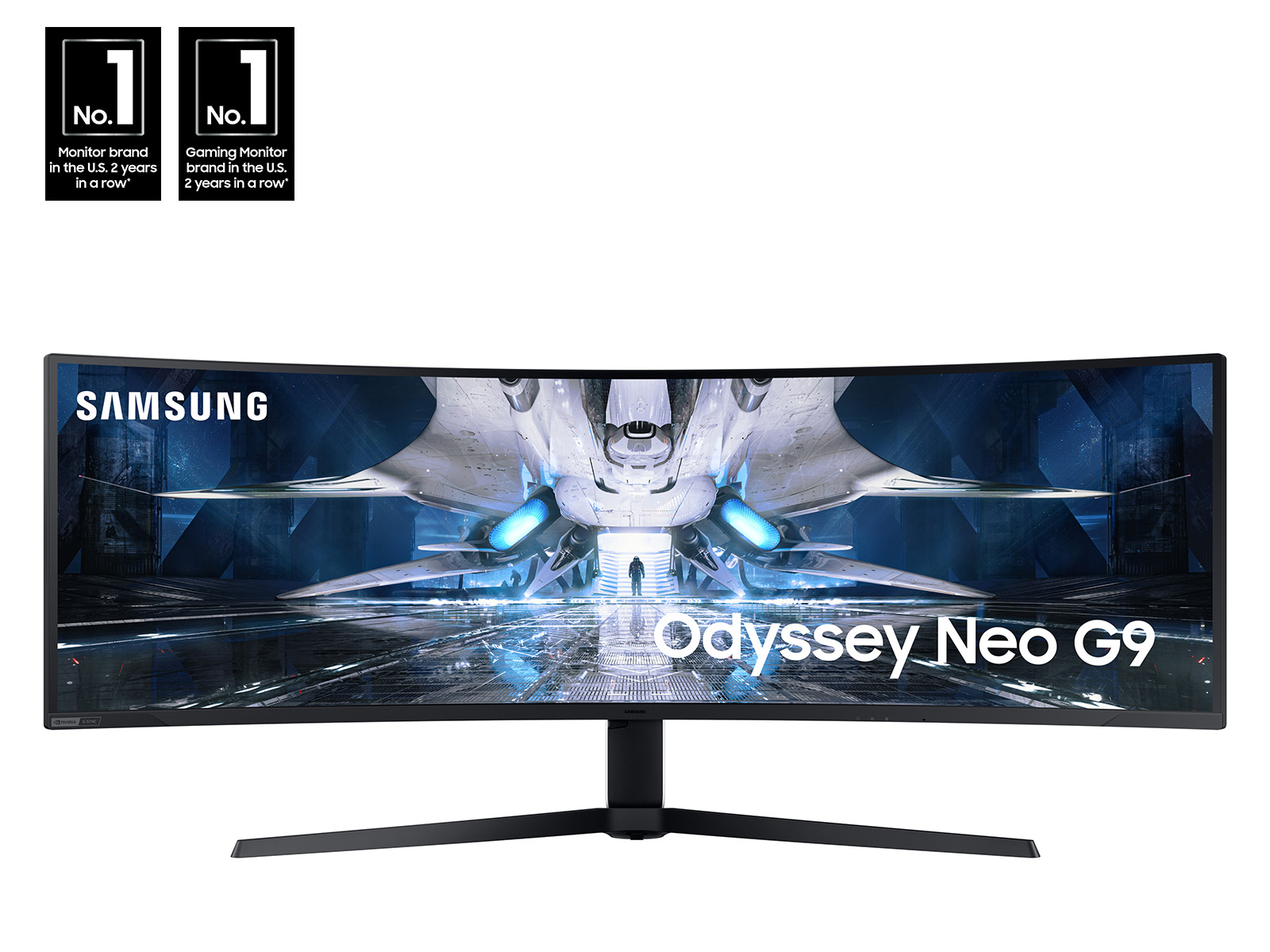 Thumbnail image of 49&quot; Odyssey Neo G9 DQHD 240Hz 1ms(GtG) G-Sync Compatible Quantum HDR2000 Curved Gaming Monitor