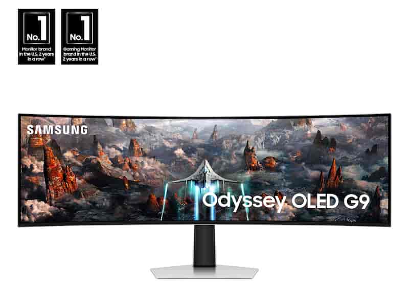 49” Odyssey OLED G93SC DQHD 0.03ms(GtG) 240Hz HDR True Black 400 FreeSync Premium Pro Curved Gaming Monitor