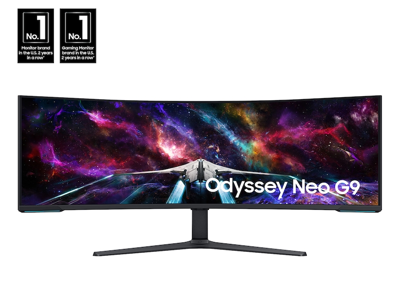 57&quot; Odyssey Neo G9 Dual 4K UHD Quantum Mini-LED 240Hz 1ms(GtG) HDR 1000 Curved Gaming Monitor