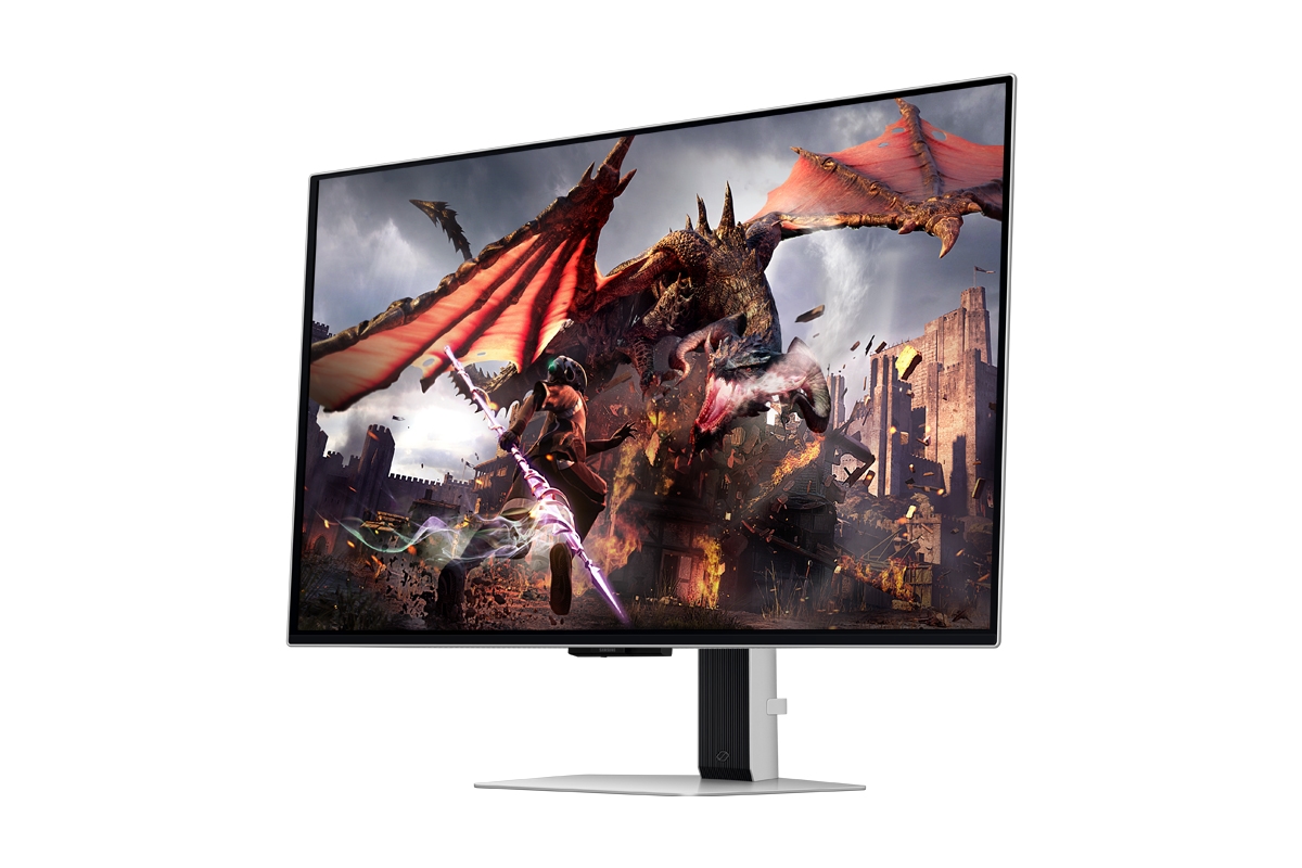 32" Odyssey OLED G8 (G80SD) 4K UHD 240Hz 0.03ms G-Sync Compatible Smart Gaming Monitor with Sleek Metal Design