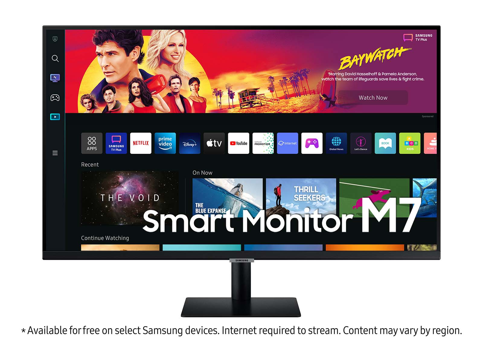 32” M70B 4K UHD Smart Monitor with Streaming TV in Black