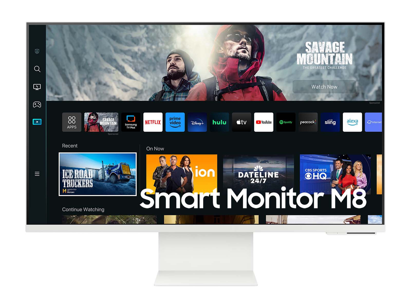 Smart Monitor M8 | 32 inch M80C in Warm White | Samsung US