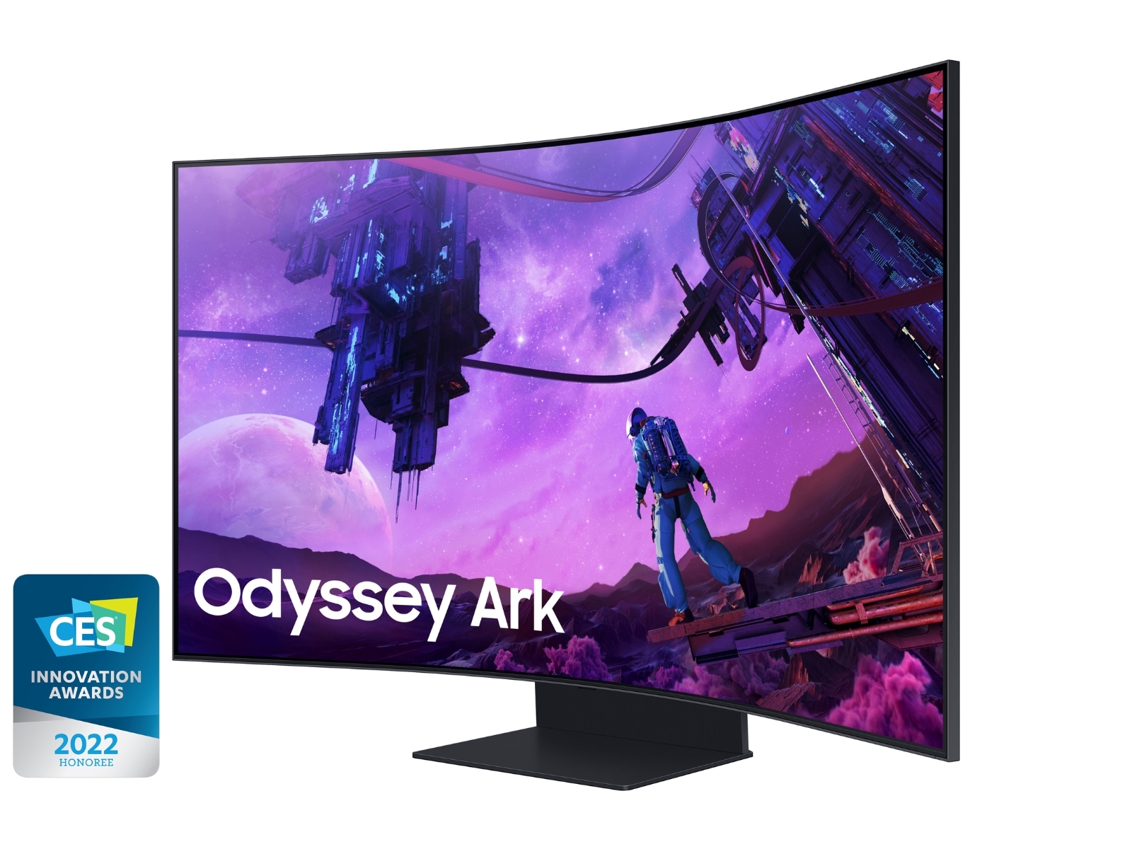 Samsung's $3,499 Odyssey Ark gaming monitor is a sight to behold