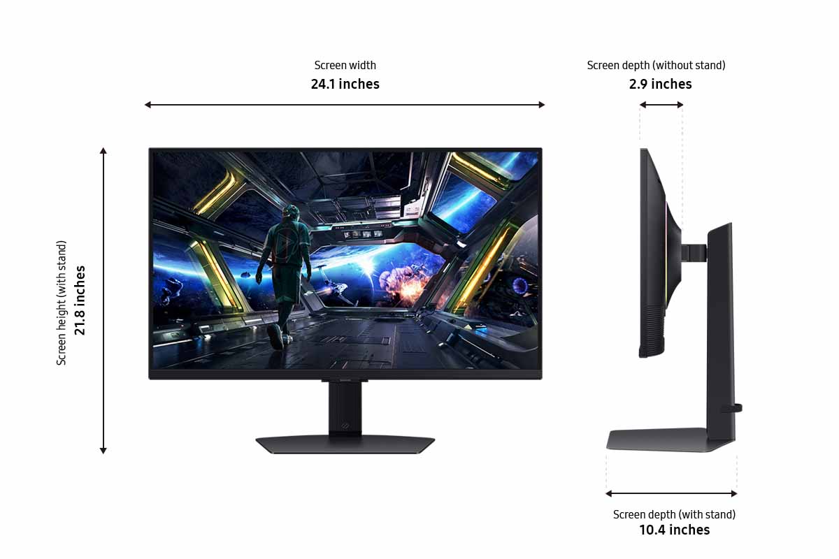 商品画像：27 Inch Odyssey G7 G70D UHD 144Hz Gaming Monitor | Samsung 2