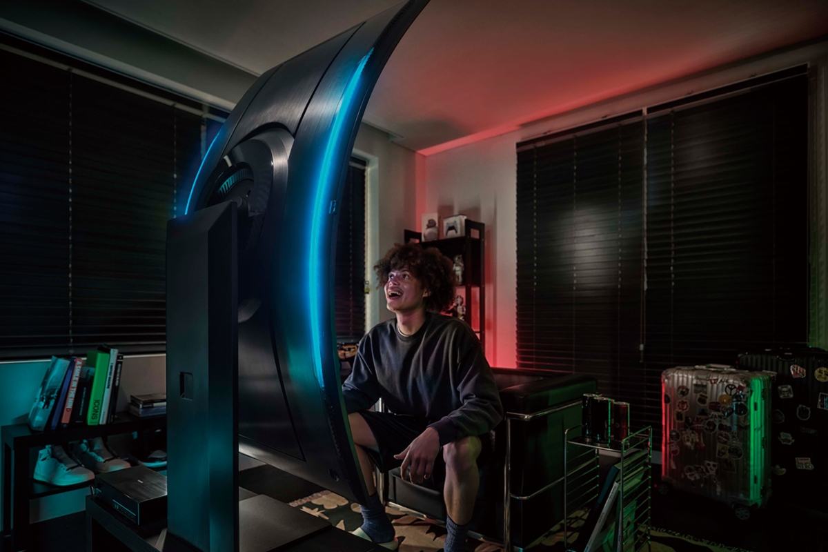 Get the 1st gen 55-inch Samsung Odyssey Ark monitor for its lowest