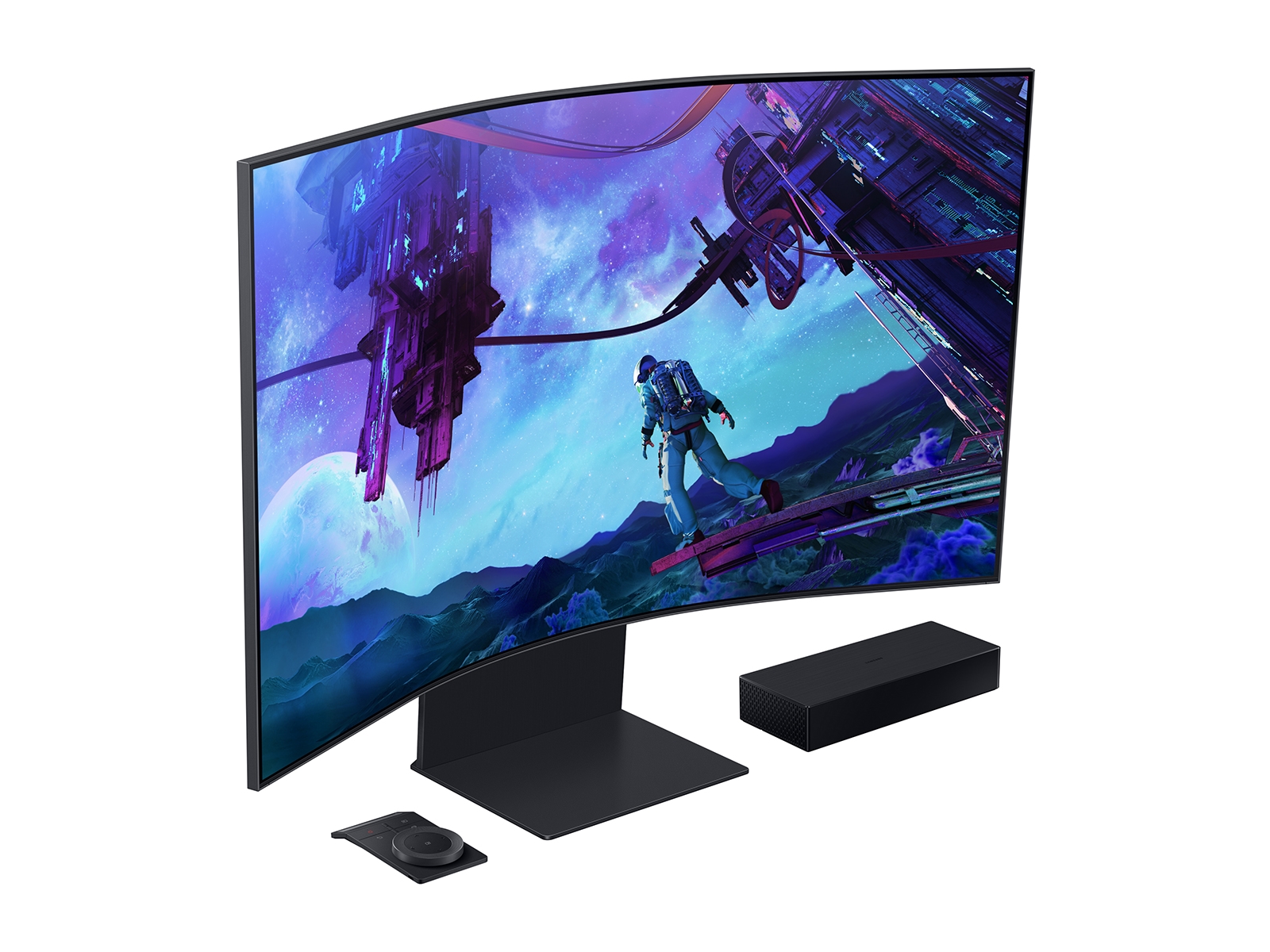 Thumbnail image of 55” Odyssey Ark 2nd Gen. 4K UHD 165Hz 1ms(GtG) Quantum Mini-LED Curved Gaming Screen