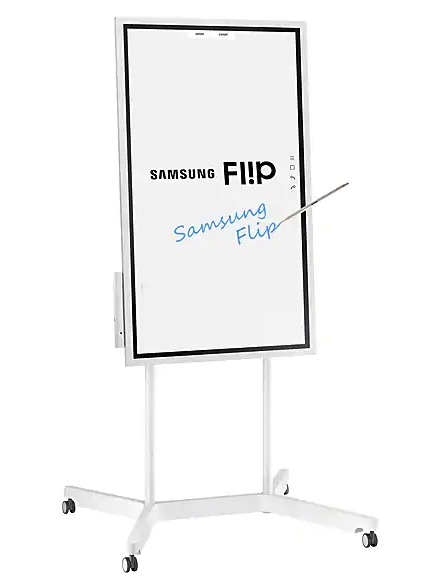 Flip Chart Holder In A Business Meeting