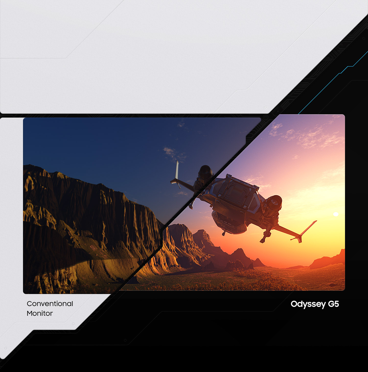 Ultra-large, ultra-fluide : l'écran Gamer Samsung Odyssey G5 en promo dingue