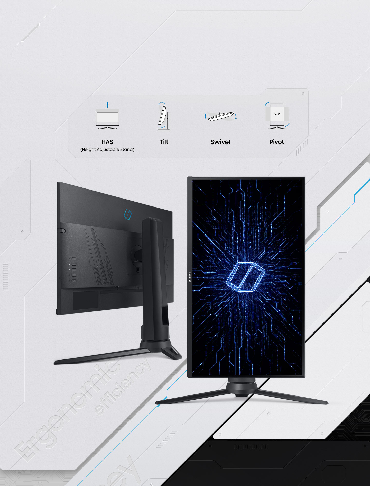 Samsung Odyssey G3 S24AG304NR 24´´ FHD IPS LED 144Hz Gaming