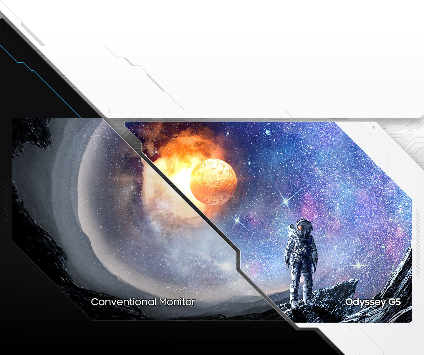 Samsung Odyssey G5 - G50A 27 - Écrans gaming sur Son-Vidéo.com