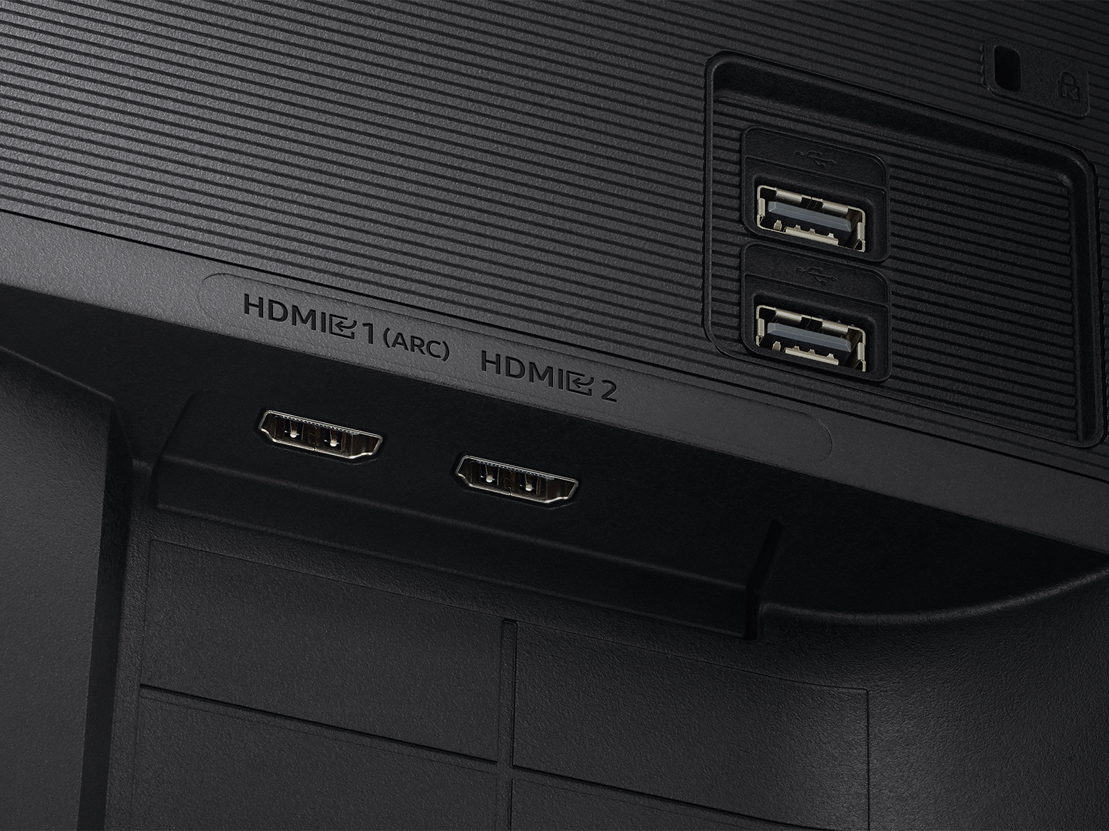 SAMSUNG Smart Monitor M5 Ecran PC 27'' FHD - Dalle VA - 2x HDMI  (LS27AM500NRXEN) avec Quadrimedia