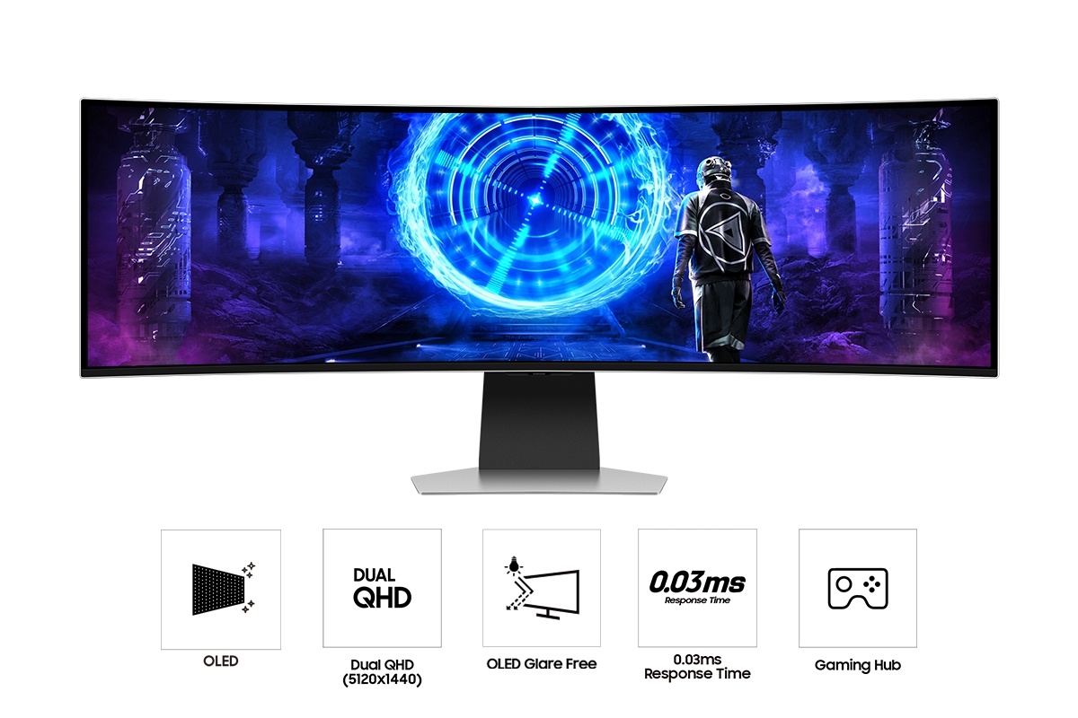 Odyssey OLED G9 49-inch G91SD QHD Curved Gaming Monitor