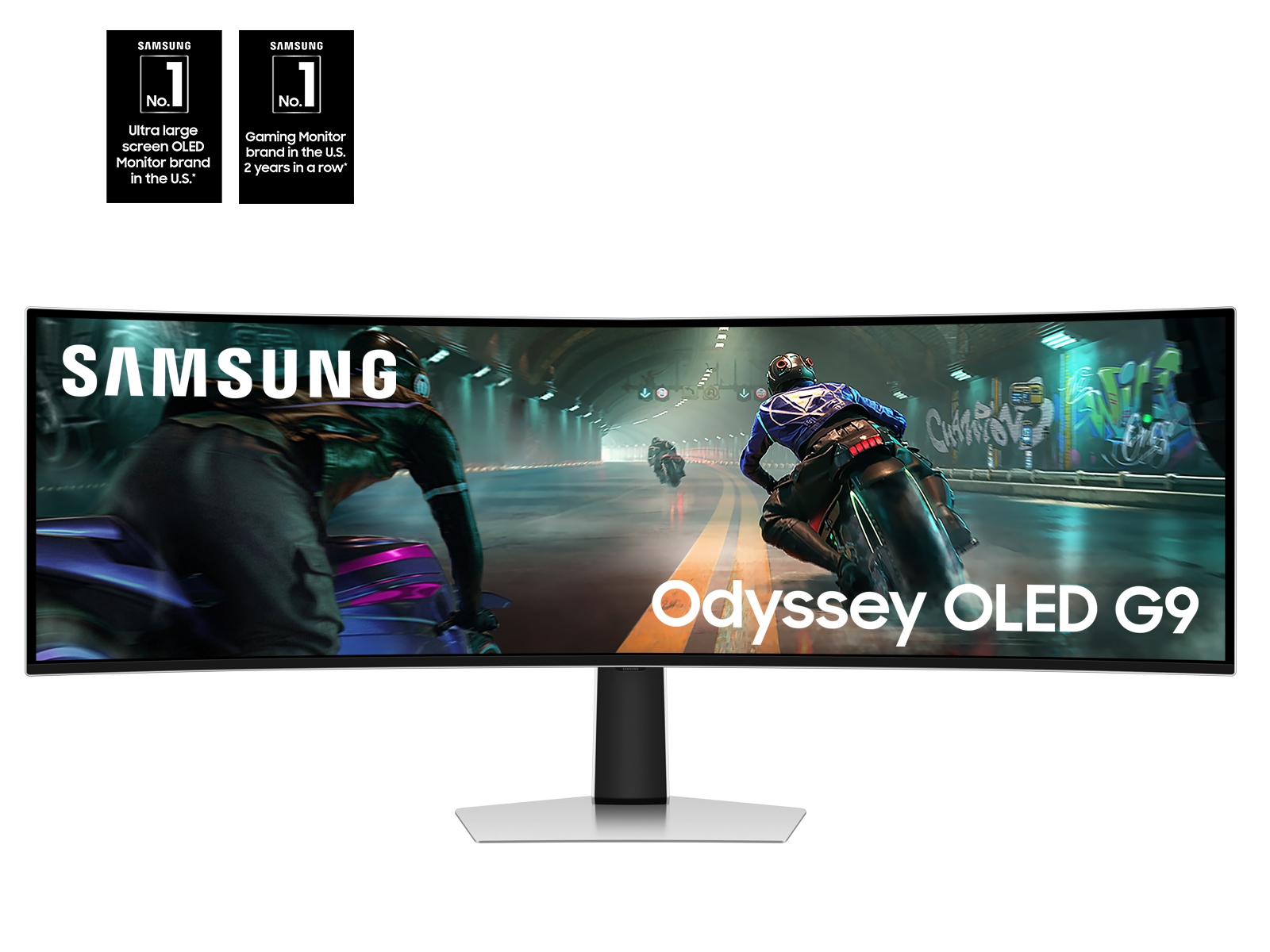 49” Odyssey OLED G9 (G91SD) Dual QHD 144Hz 0.03ms Curved Gaming Monitor