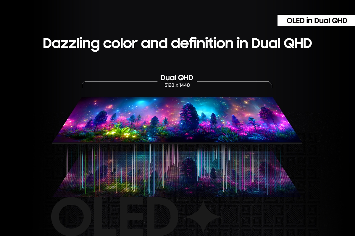 49” Odyssey OLED G9 (G91SD) Dual QHD 144Hz 0.03ms Curved Gaming Monitor