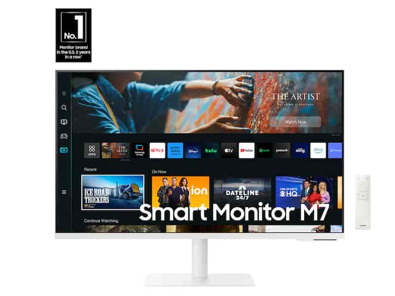 27” M70C Smart Monitor 4K UHD with Streaming TV USB-C and Ergonomic Stand