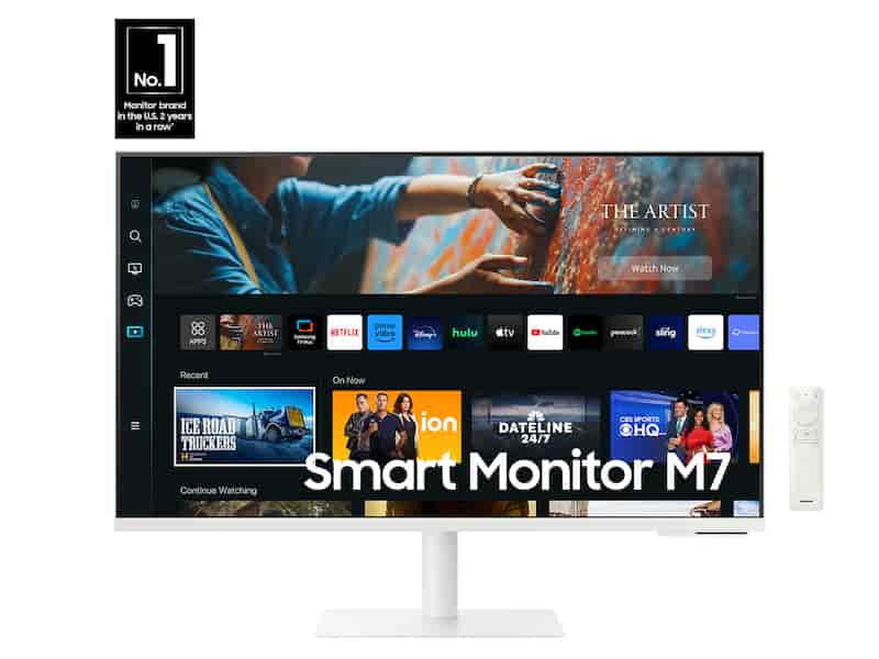 32” M70C Smart Monitor 4K UHD with Streaming TV USB-C and Ergonomic Stand