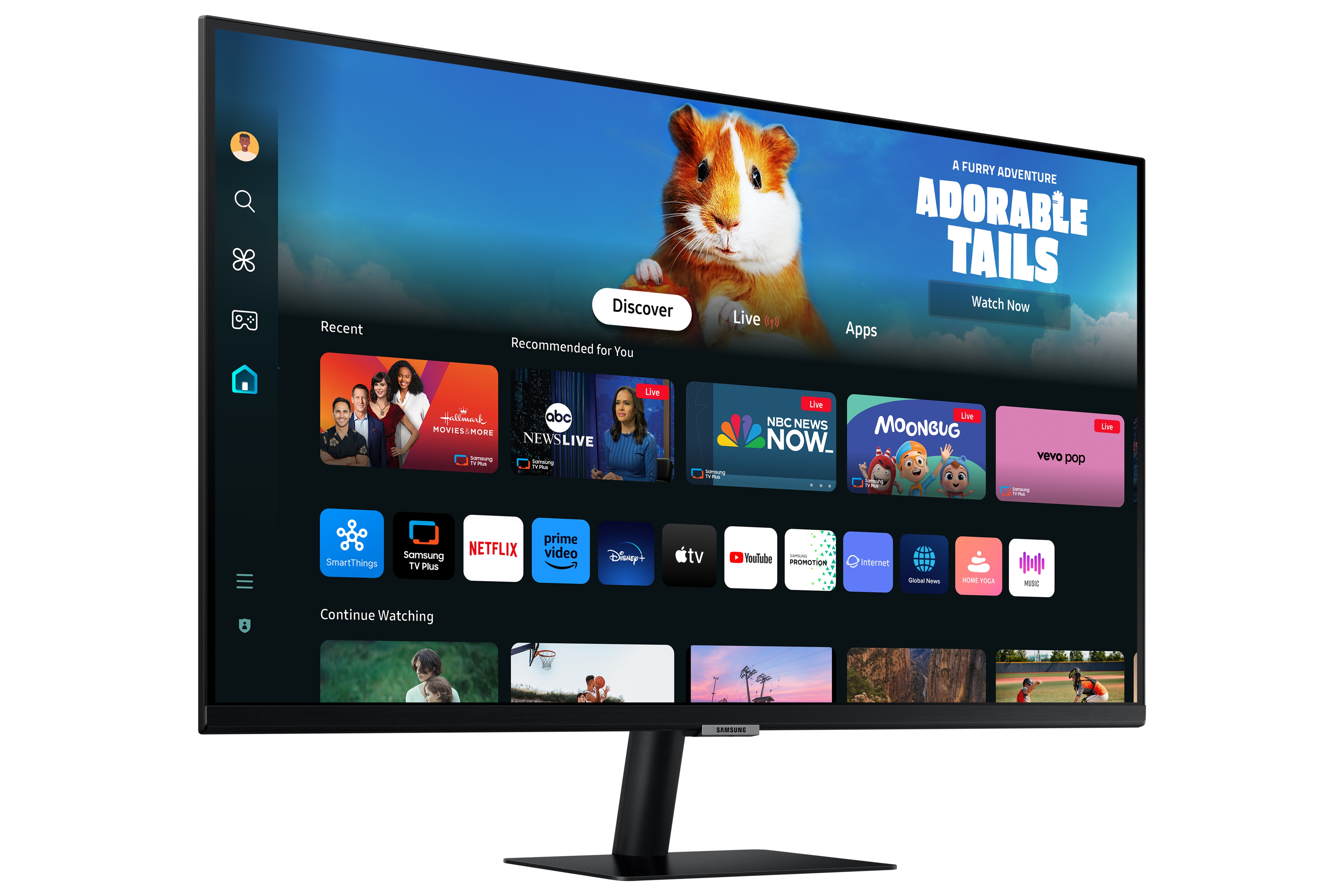 Thumbnail image of 27” Smart Monitor M5 (M50D) FHD with Streaming TV and Speakers