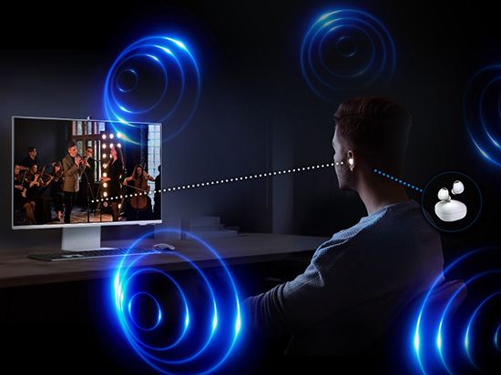 Step into a world of immersive sound: 360 Audio Mode