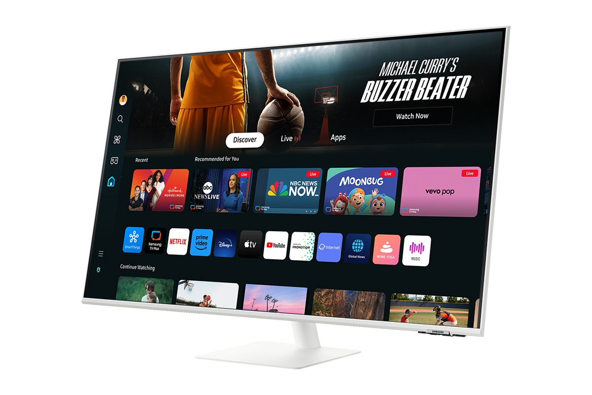 43型4KサムスンS43AM70モニタUSB-CスタンドなしSamsung （43