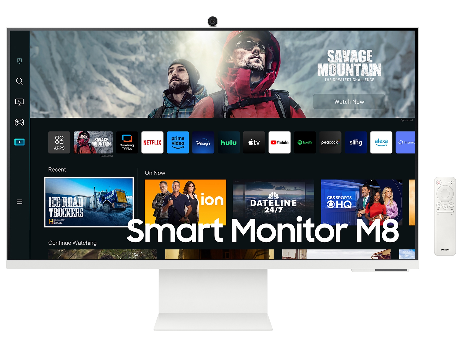 32 M80C Smart Monitor 4K UHD with Streaming TV, USB-C Ergonomic Stand and  SlimFit Camera