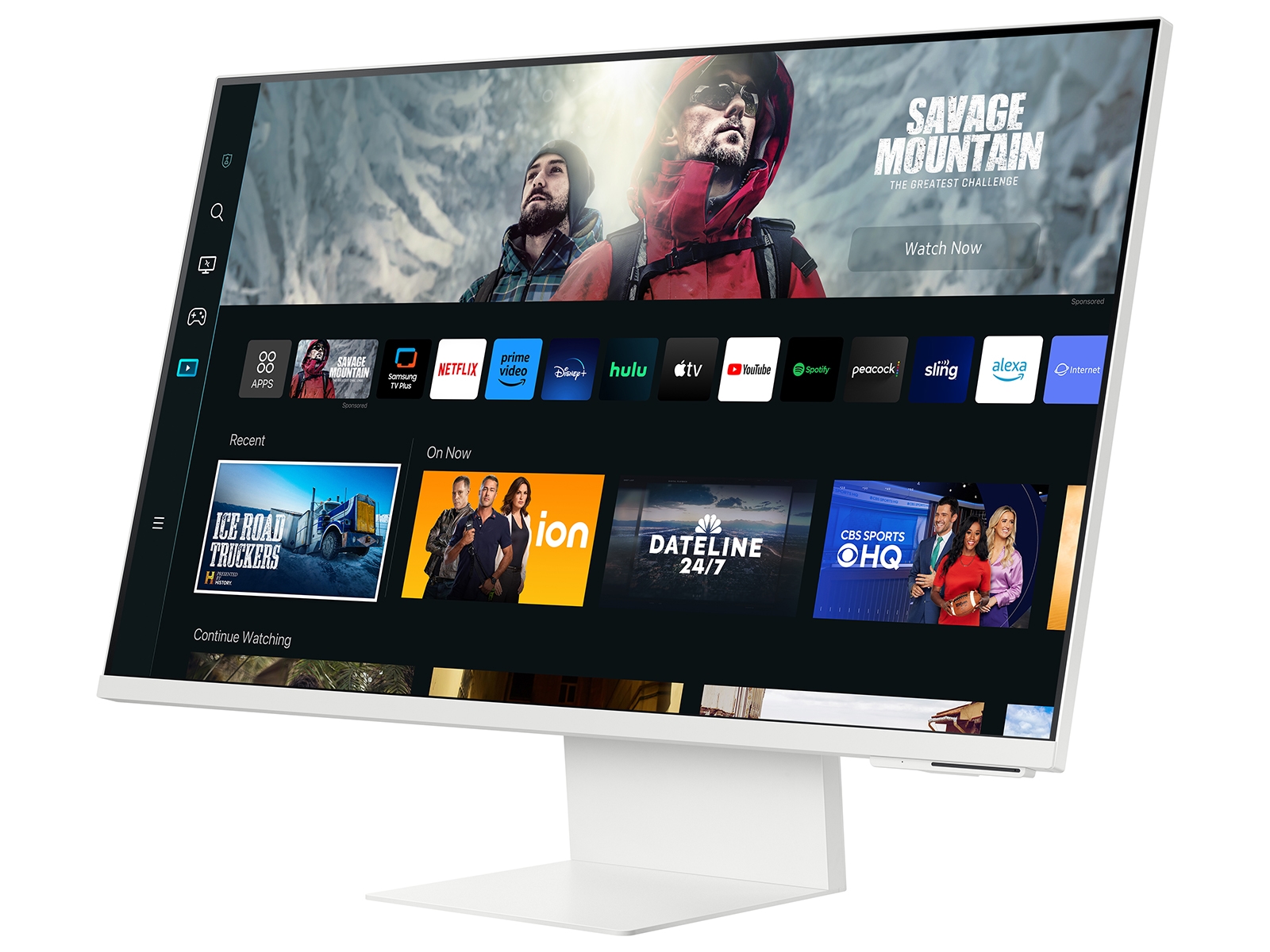 Thumbnail image of 27” M80C Smart Monitor 4K UHD with Streaming TV, USB-C Ergonomic Stand and SlimFit Camera - Warm White