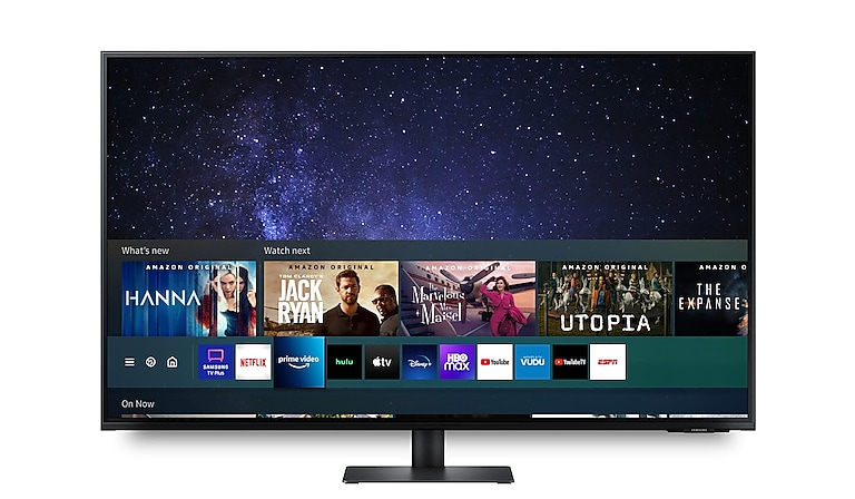 43 M70A 4K UHD Smart Monitor with Streaming TV in Black - LS43AM702UNXZA