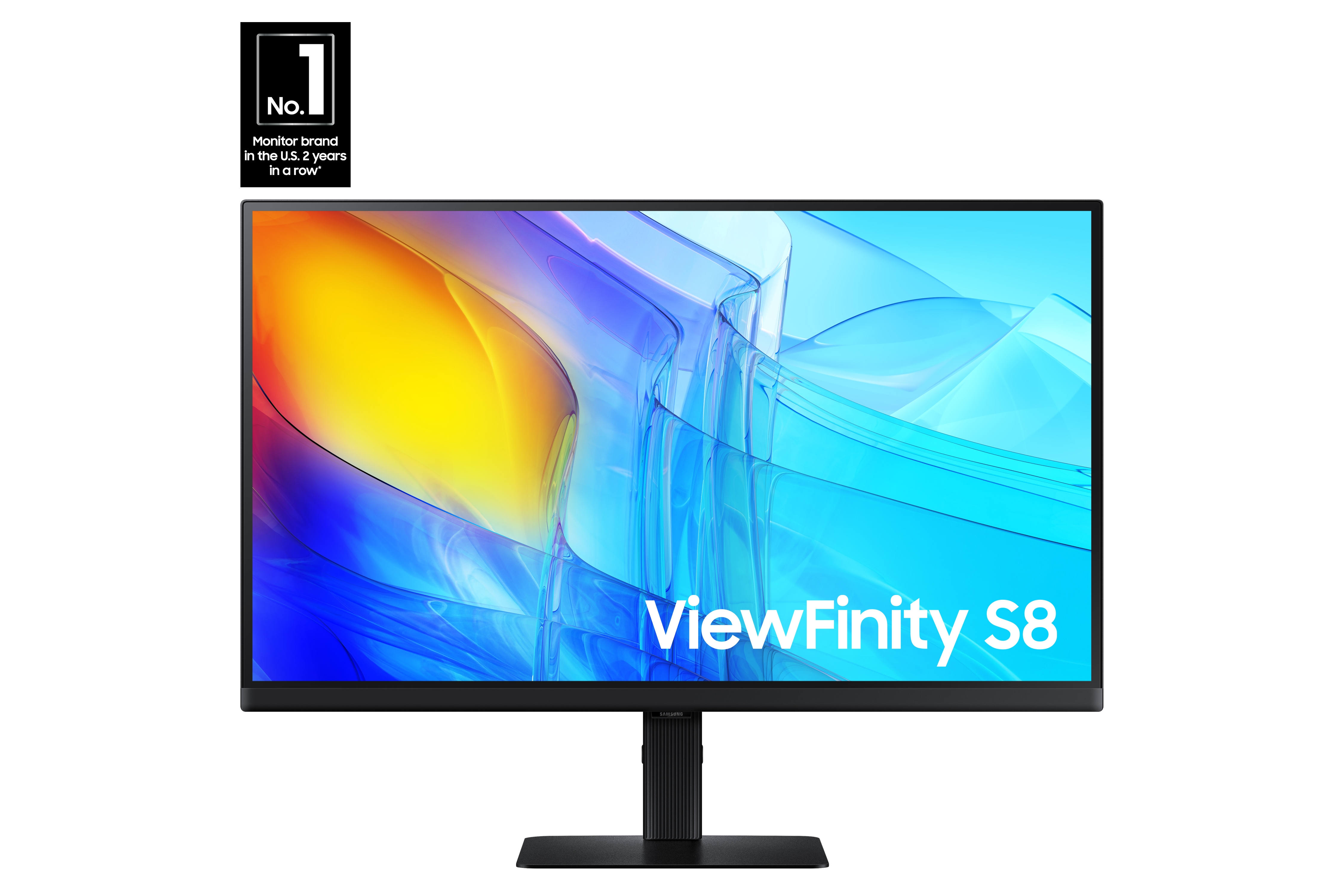 Photos - Monitor Samsung 32" ViewFinity S8  4K UHD HDR10 High Resolution  with (S80D)