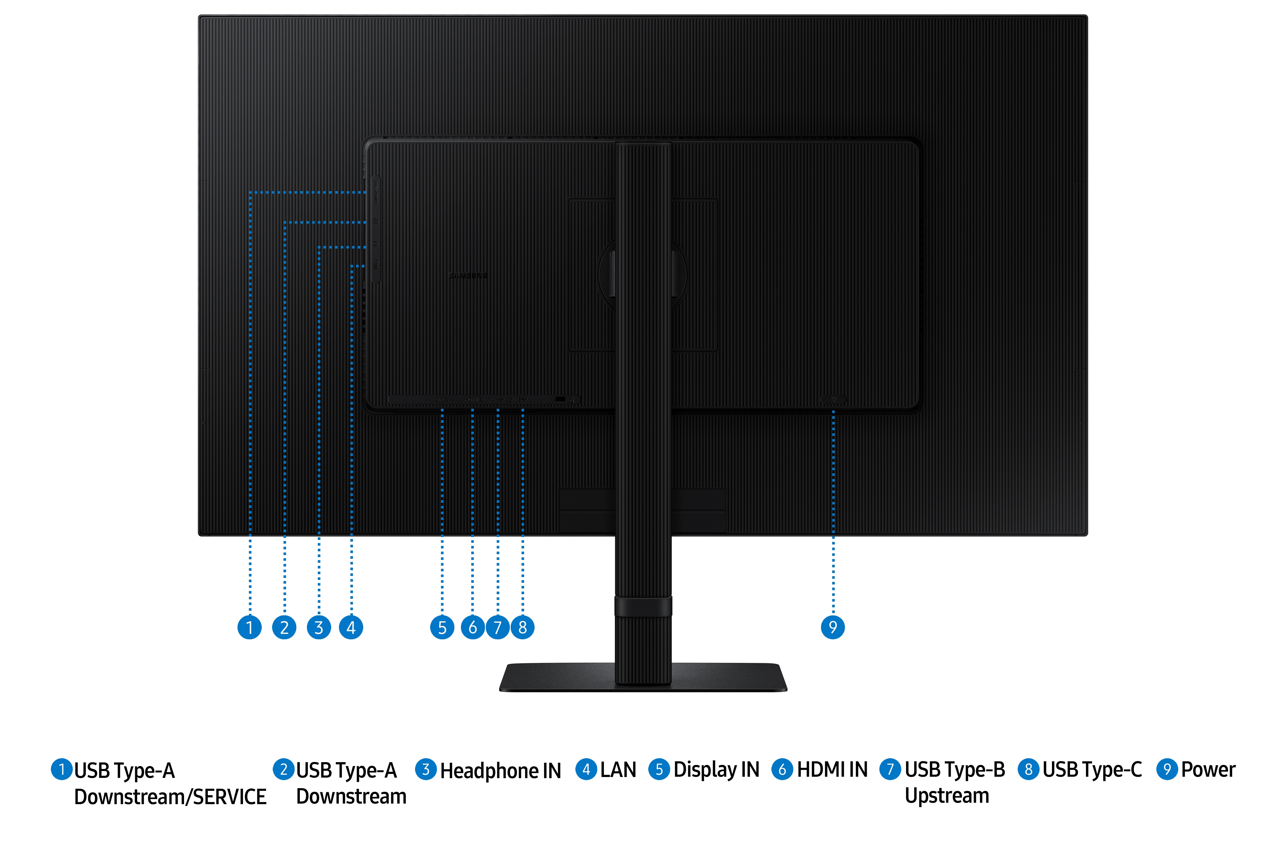 32" ViewFinity S8 (S80UD) 4K UHD HDR10 High Resolution Monitor with USB