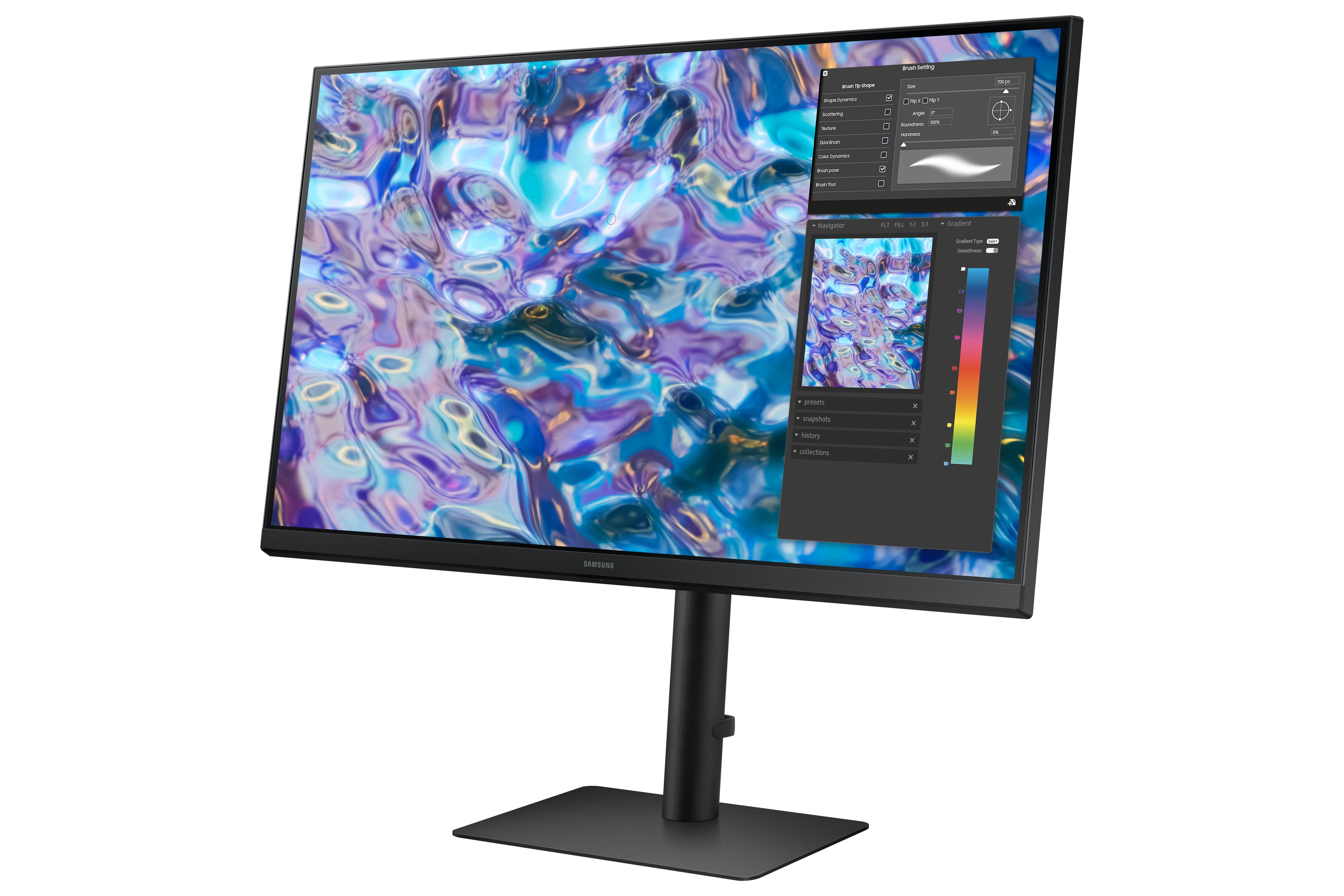 Samsung QHD Monitor with IPS panel - 27 Inches