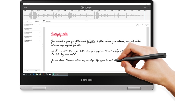 Voice Note with Pen