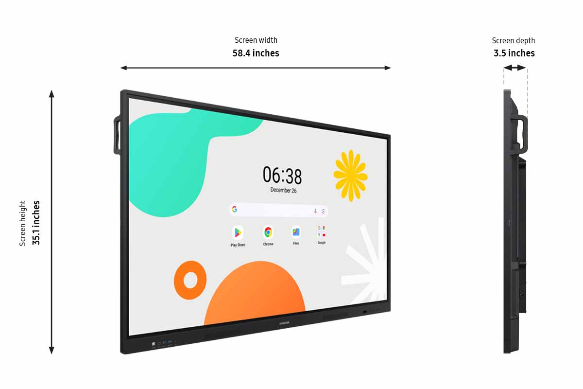 Thumbnail image of 65&quot; Samsung Interactive Display WAF Series