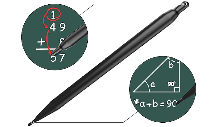 Troque de caneta sem alterar as configurações